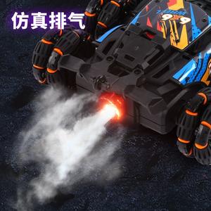 Voiture cascadeuse RC 2.4 GHz avec jet de lumière 4WD hors route camion télécommande <span class=keywords><strong>6</strong></span> roues voitures d'escalade RC - Product Image 5