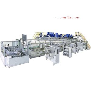 CE <span class=keywords><strong>ISO</strong></span> เครื่องผลิตผ้าอ้อมเด็กสายการผลิตขนาดใหญ่800ชิ้นหนึ่งนาที - Product Image 1