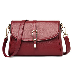 Summer Fashion Women Bag Leather <b>Handbags</b> PU Shoulder Bag <b>Small</b> Flap Crossbody Bags for Women Mother Package - Product Image 6