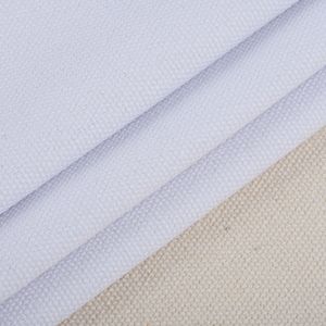 Shaoxing Textile vente en gros 8oz 10oz toile de coton cirée unie tissu imperméable - Product Image 5