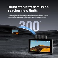 Vigo Atom A5 Mini Émetteur-récepteur sans fil bi-bande avec enregistrement/lecture intégrés, transmission vidéo HD un émetteur deux récepteurs