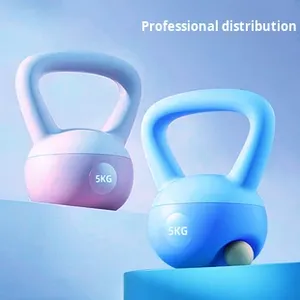 Kettlebell souple à usage domestique pour l'entraînement de squat pour les femmes 4/5/6/8/<span class=keywords><strong>10kg</strong></span> Kettlebell de sable haltère fer Fitness entraînement de levage de la hanche - Product Image 6