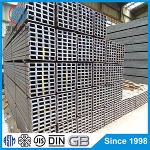 EN 10025-2-2019 S355JR <span class=keywords><strong>UPN160</strong></span> 160x65x7,5x10,5 U Canal de acero Stock Nueva sangría DIN Estándar Soldadura Doblado Procesamiento de corte - Product Image 3