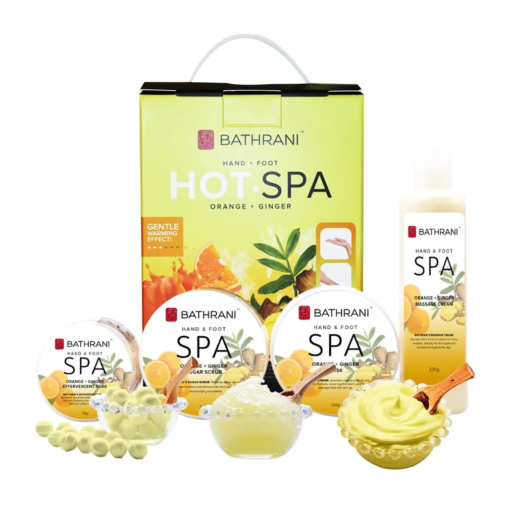 Prodotto RTS personalizzato per la cura delle mani e dei piedi Set di lusso Bubble Ball esfoliazione nutriente riparazione piede Soak Set regalo Spa