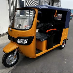 Venta Directa de Fábrica, Motocicleta de Gasolina de Tres Ruedas con Sidecar, Carrocería Abierta, Tuk-Tuk para 6-9 Personas, Moto Taxi - Product Image 3
