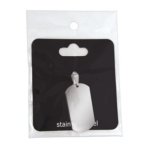 Ciondolo Personalizzato Placcato Oro 22x38mm in Acciaio, Charm Religioso Islamico, Gioiello in Rame con Dimensioni e Motivi Personalizzabili 25mm - Product Image 2