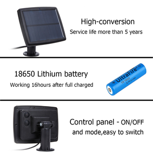 Vòng Hoa Đường Phố Đèn Ngoài Trời Vòng Hoa Đèn Thần Tiên Giáng Sinh Dây Năng Lượng Mặt Trời Đèn LED Trang Trí Đám Cưới Sân Vườn Năng Lượng Mặt Trời G40 - Product Image 4