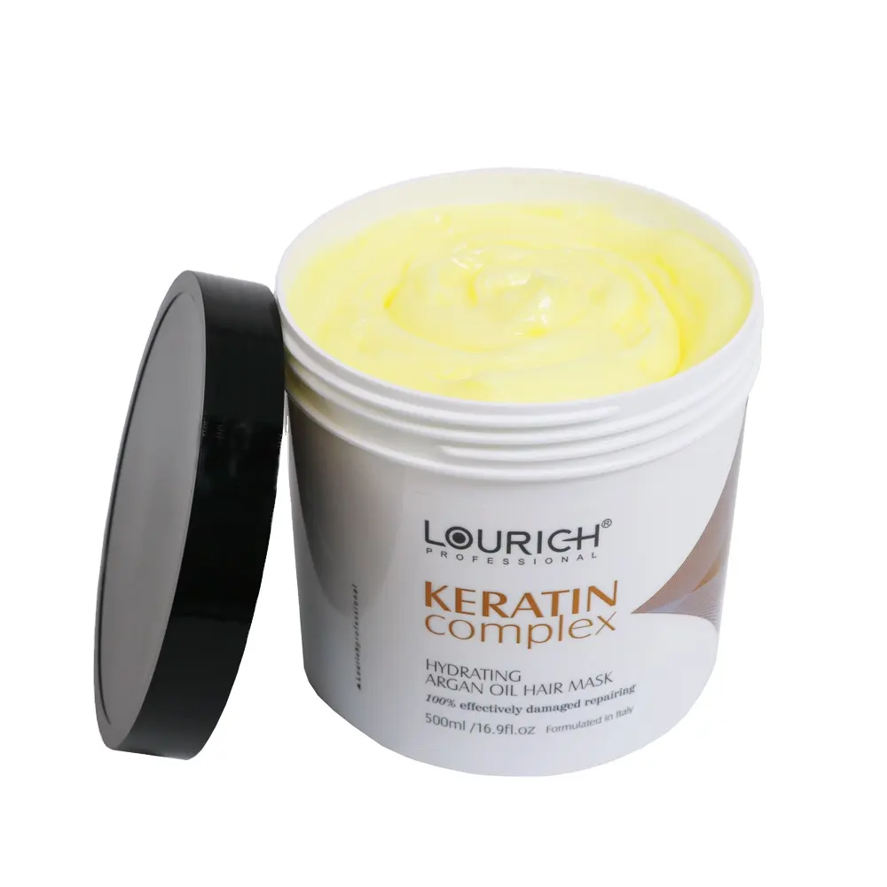 Lourich Natuurlijke Reparatie Spa De Cabello Eiwit Zorg Keratine Haar Spa Crème Behandeling Diepe Conditioning Haar Behandeling Masker