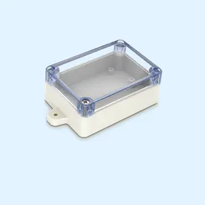 Small Outdoor Plastic Battery Box Cases Custom Wall Mount With Lid Cover Abs Electronics Enclosure Waterproof Battery Box