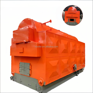 Caldera de Vapor de Grate Fijo de la Serie DZH de 4 Toneladas, de Combustión Manual con Biomasa, Carbón y Pellets de Madera, para Uso Industrial - Product Image 1