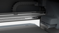 Mesin Printer UV DTF Roll to Roll HJD 60cm Baru, Laris Manis, Otomatis, Fungsi All in One, 3 Head I3200-U1, Tinta UV, Garansi 1 Tahun