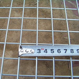 Panneaux de treillis soudé galvanisé à chaud de calibre lourd 100x100, panneaux de treillis soudé robustes thermolaqués pour terrasses - Product Image 5