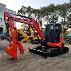 Excavatrice sur chenilles hydraulique Kubota KX163-5 d'origine japonaise, 6 tonnes, prix avantageux - Product Image 3