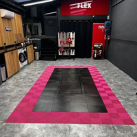 SUEZ Plancher de garage modulaire à emboîtement coloré pour atelier Plancher pour atelier de réparation automobile