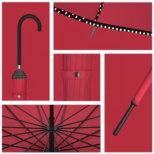 Parapluie d'extérieur à 16 baleines, grand modè<span class=keywords><strong>le</strong></span> pagode, à long manche, anti-UV, pour photographie de mariage, mariée, publicité personnalisée, vente en gros - Product Image 4