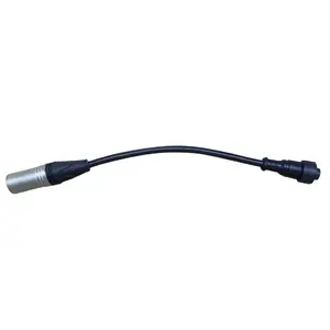 Wasserdichte Kabel XLR mit Netz kabel DMX XLR Kabel