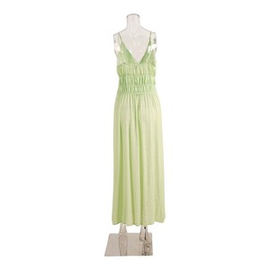 Robe décontractée pour femme à volants, respirante et élégante, robe à étages, couleur personnalisable, <span class=keywords><strong>tenue</strong></span> d'été une pièce de haute qualité - Product Image 1