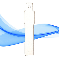 MS utilisé pour AUTEL KF111(SIP22) lame de clé non coupée en métal de haute qualité pour télécommande lame vierge de clé de remplacement d'urgence