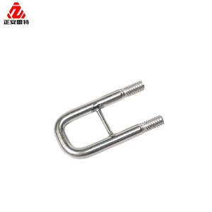 Perno en U Zhang'an Leite de Acero Inoxidable 304 con Rosca Estándar Métrica y Acabado Liso - Product Image 1