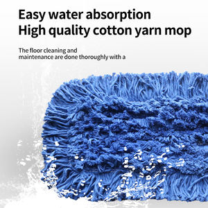 Fibre ultra-fine de vadrouille plate de haute qualité avec une forte absorption d'eau <span class=keywords><strong>balai</strong></span> plat <span class=keywords><strong>pliable</strong></span> vadrouille tige de vadrouille détachable - Product Image 6