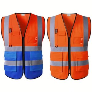 En stock, gilet de sécurité haute visibilité, réflecteur, respectueux de l'environnement, haute visibilité - Product Image 1