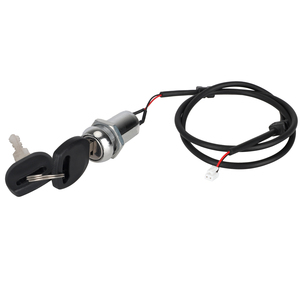 Serrure de porte électrique KuKirin G4 avec 2 clés pour trottinette électrique KUGOO KIRIN Kukirin G4, accessoires de serrure à clé et de commutateur - Product Image 2
