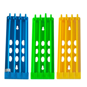 Supporto per Anelli per Piccioni MagicDots, in Plastica, per Uso Interno/Esterno, Rettangolare, Multicolore, per Classificazione, Supporto per Anelli per Zampe di Uccelli Domestici - Product Image 1