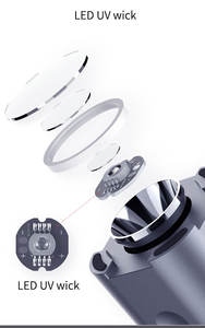 Lámpara UV Qianli <span class=keywords><strong>Iuv</strong></span> con Sensor de Luz, Lámpara de Curado de Pegamento Óptico con Aceite Verde, Lámpara de Curado UV para Curar Pegamento UV, Sin Batería - Product Image 3