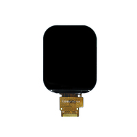 شاشة LCD TFT مربعة صغيرة 2.01 بوصة 240*296 بتقنية SPI، وحدة عرض LCD 12Pin JD9853، لوحة لمس مخصصة من المصنع