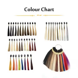 Disponibile 100% Real Remy Human Hair Color Ring chart <span class=keywords><strong>per</strong></span> extension <span class=keywords><strong>per</strong></span> <span class=keywords><strong>capelli</strong></span>, color Ring Kit 28 Solors <span class=keywords><strong>per</strong></span> parrucche <span class=keywords><strong>di</strong></span> <span class=keywords><strong>capelli</strong></span> umani - Product Image 4