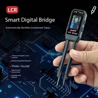 Mini Pinza Inteligente Eléctrica, Probador de Puente LCR, Medidor de Resistencia, Capacitancia, Inductancia, Continuidad y Diodos SMD ESR