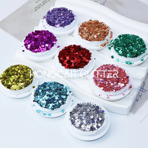 <strong>Top</strong> Quality Starlight Holographic Chunky Mix Glitter Wholesale Polyester Glitter Sequins for Resin Arts Tumblers Crafts - Product Image 5