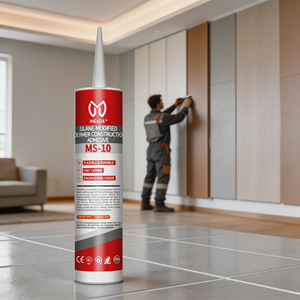 Adhésif polymère MS-10 à séchage rapide, résistant aux intempéries, stable aux UV, colle silicone modifiée pour la réparation des joints de gouttières - Product Image 1