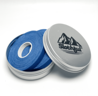 Cinta Adhesiva para Dedos de BJJ al por Mayor, Set en Caja Metálica, Óxido de Zinc, Transpirable, Adhesivo Fuerte, Logotipo Personalizado, Cinta Deportiva de Algodón para Gimnasio y Deportes
