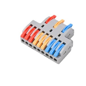 Bloque de Terminales Rápido de Cobre de Dos Entradas y Ocho Salidas, 32A 250V IP67, <span class=keywords><strong>Paralelo</strong></span> Rígido y Flexible, de Fabricante Chino Profesional - Product Image 6