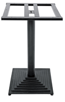 Base de Mesa de Acero para Exteriores con Diseño de Marco en X, Estilo Industrial, Soporte Duradero para Muebles de Jardín