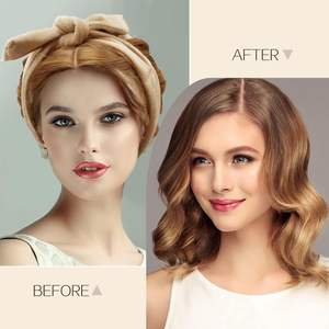 Diadema <span class=keywords><strong>de</strong></span> rizador <span class=keywords><strong>de</strong></span> <span class=keywords><strong>pelo</strong></span> sin calor <span class=keywords><strong>de</strong></span> <span class=keywords><strong>terciopelo</strong></span> para rizos ondulados naturales Juego <span class=keywords><strong>de</strong></span> rizador <span class=keywords><strong>de</strong></span> <span class=keywords><strong>pelo</strong></span> suave sin calor con pinzas para el <span class=keywords><strong>pelo</strong></span> Scrunchies - Product Image 5