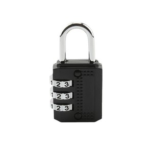 กุญแจรหัสแบบหมุน Hb02 3 หลัก ทำจากโลหะผสมสังกะสี ปรับตั้งรหัสใหม่ได้ สำหรับกระเป๋าเดินทาง ตู้ล็อกเกอร์ ป้องกันการโจรกรรม - Product Image 3