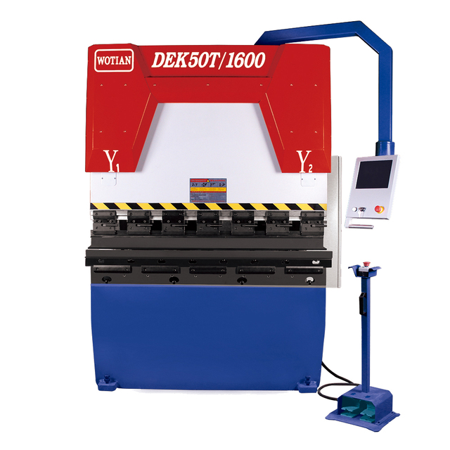 OEM Factory Mini 50t 1600mm CNC Electro Hydraulic Press Brake Sheet Metal Bending Machine
