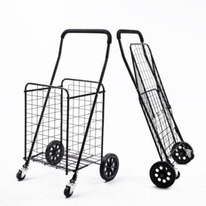 30kgs Fabriek Op Maat Draagbare Opvouwbare Winkelwagen Auto Voor Supermarkten Voor Familie Gebruik Draad Auto Universeel Wiel - Product Image 3