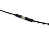 Adaptateur de câble d'alimentation et de signal étanche IP67 mâle/femelle 8 broches 9 broches 10 broches M8 en PVC et cuivre, courant nominal 2A, 60V, connecteur pour vélo électrique