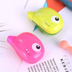 Cinta Correctora de Color Dinosaurio DELI de 8m, Cinta Correctora Kawaii para Estudiantes, <span class=keywords><strong>Corrector</strong></span> de <span class=keywords><strong>Errores</strong></span> en Forma de Bolígrafo, Rosa, Verde, Escolar, Alta Calidad - Product Image 5