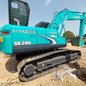 รถขุด KOBELCO รุ่น SK200D มือสอง ใช้งานได้รวดเร็วและมีประสิทธิภาพ น้ำหนัก 20 ตัน ของแท้จากญี่ปุ่น 20T SK200 SK 200D สำหรับงานก่อสร้าง - Product Image 1