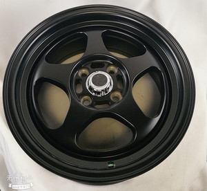 Roue de voiture de 15 pouces regamaster <span class=keywords><strong>Rota</strong></span> cuillère à glissière avec capuchons centraux plats <span class=keywords><strong>Rota</strong></span> gratuits - Product Image 3