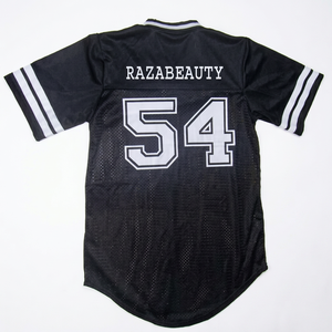 เสื้อฟุตบอลอเมริกันสำหรับผู้ใหญ่ทุกเพศ ระบายอากาศได้ดี แห้งเร็ว ต้านเชื้อแบคทีเรีย ไซส์ใหญ่พิเศษ พิมพ์ลายได้ตามต้องการ ผลิตจากโพลีเอสเตอร์ 100% - Product Image 1