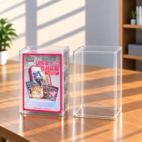 Boîte de présentation en acrylique transparente pour coffret cadeau Ultra Necrozma Dragon's Return, étanche, anti-poussière, protection UV à 99 %, support magnétique N52