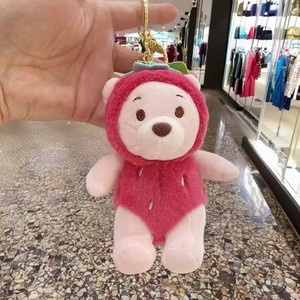 Mini Peluche Douce Ours Ananas Mignon avec Impression UV et Porte-clés - Product Image 2