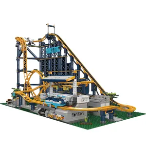Mould King 11012 block toy 3024pcs Park roller coaster model Building Blocks Bricks City Loop Coaster For Kids Christmas Gifts