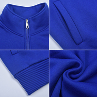 2021 usine en gros nouveau Design hommes fermeture éclair col montant couleur unie à manches longues hommes veste tricot coton Cardigan pull