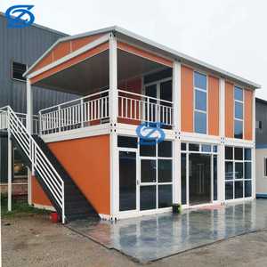 Proyecto de dormitorio de oficina provisional Unidad de casa prefabricada pequeña Casa móvil Cabaña para vivir en contenedor desmontable - Product Image 4